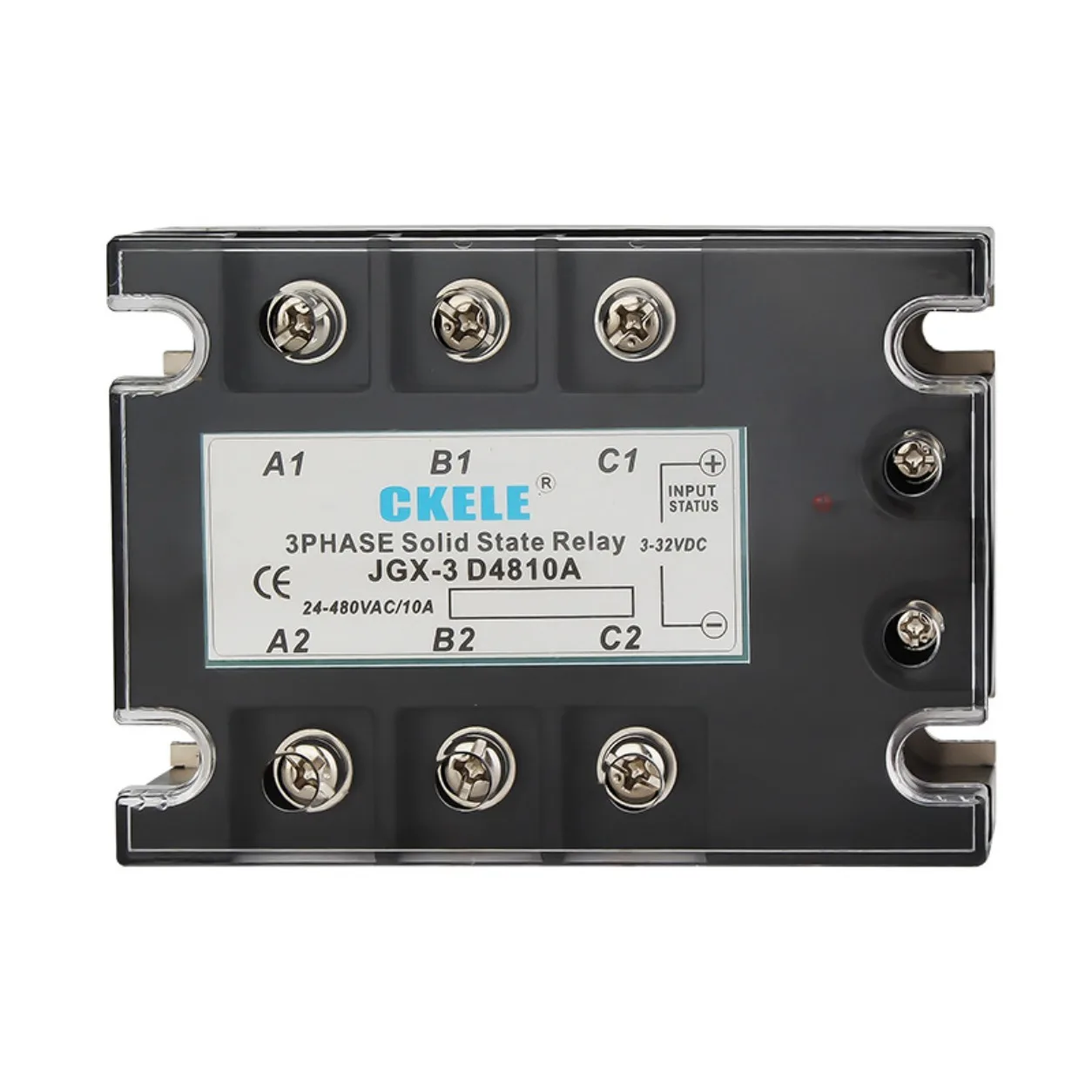 JGX-3 Three Phase Solid State Relay SSR Zero Crossing Solid State Contactor DC-AC AC-AC 10A 25A 40A 50A 60A 75A 100A 125A