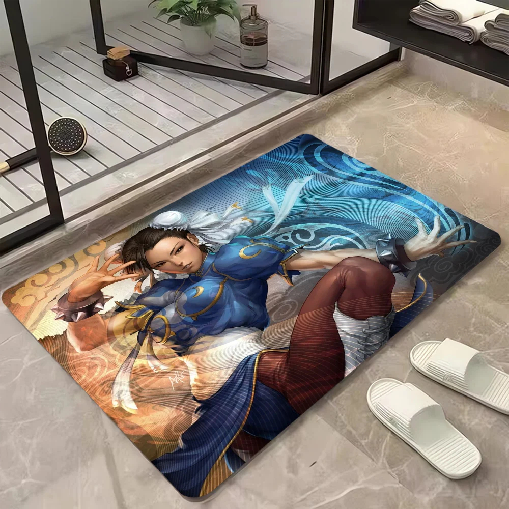 Teppich im Schlafzimmer Teppich Matte Chun-Li niedlichen Raum dekor Outdoor Fuß matte Eingangstür