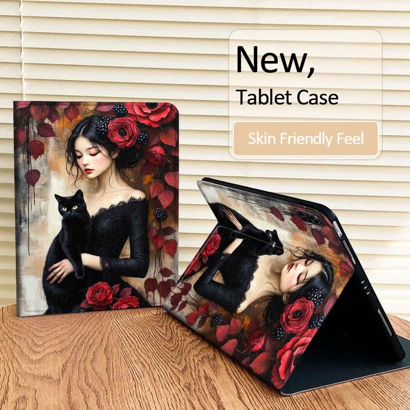 

Anime Design Girl Pattern For Huawei MatePad Pro Air 12 X Honor Pad 8 V8 9 13 GT GT2 3 12.6 13.3 Inch Tablet Case