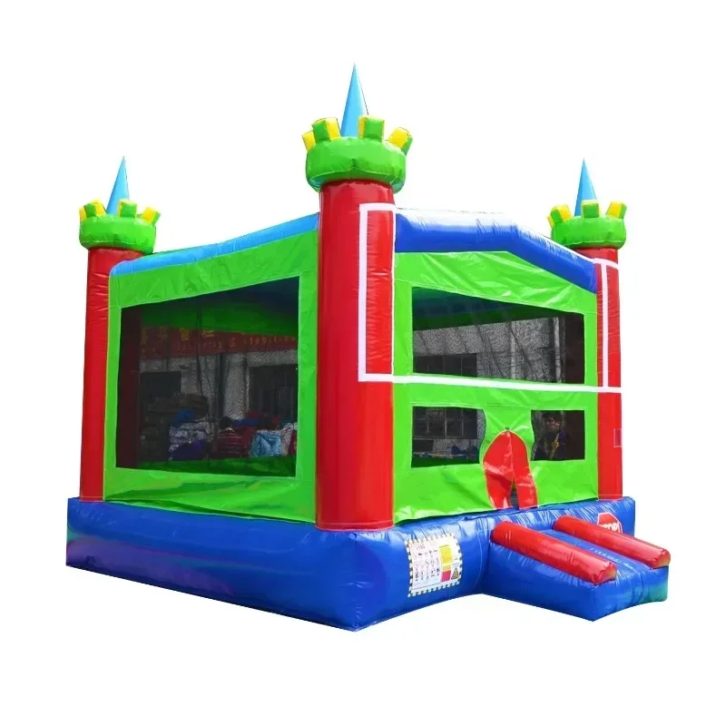 

Castle Bounce House With Heavy Duty Commercial Grade Quality Outdoor Toys & Structures For Playing Together