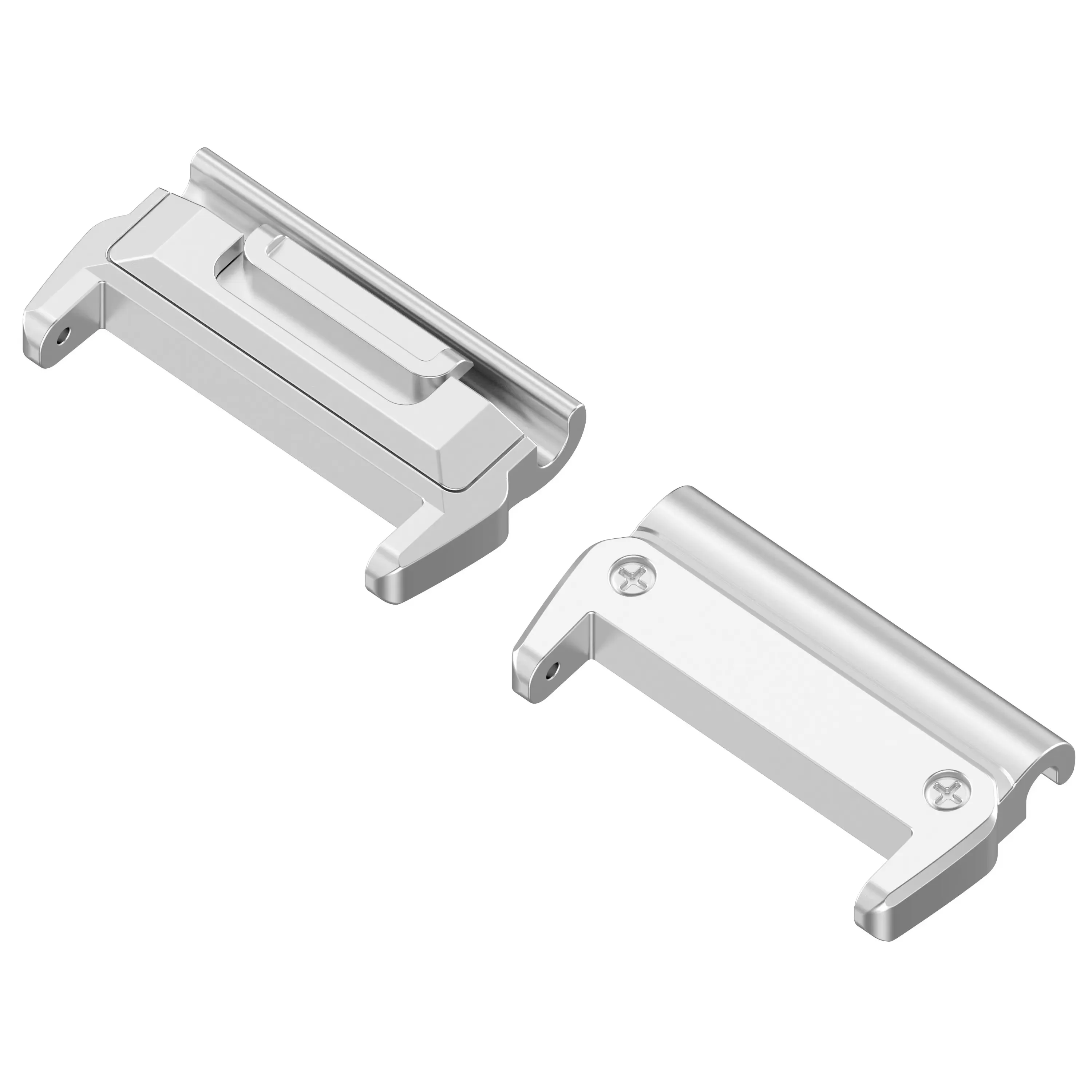 1pair Garmin Stainless Steel Adapterr for Garmin Fenix 8 7 Pro 7X 6 6X 5X 8X Plus Quickfit Connector for Garmin Strap Adapter