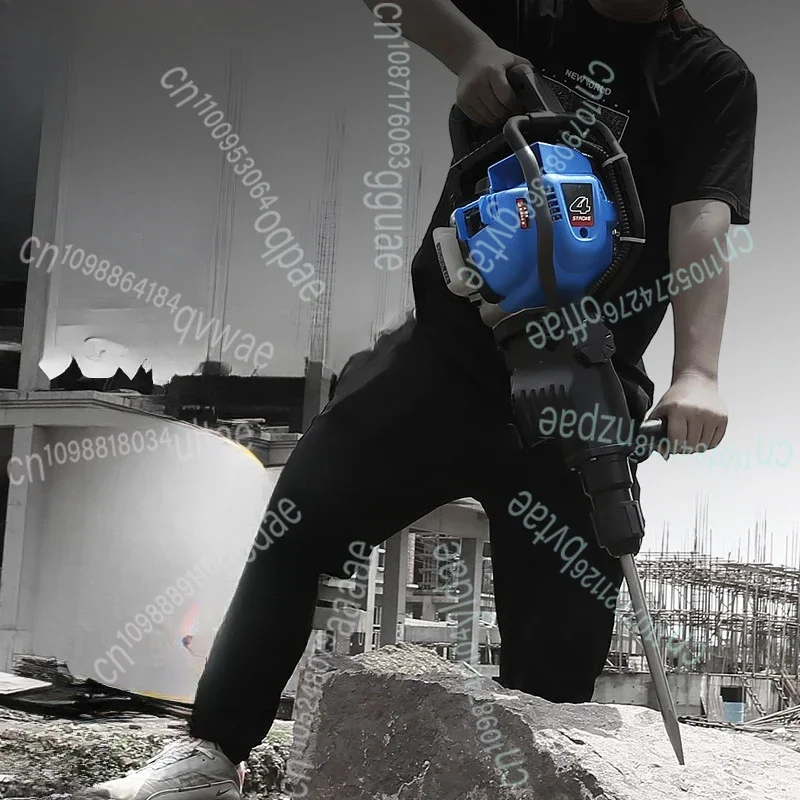 

Four Stroke Drill Multi functional Handheld Hammer Pick Drilling Machine Concrete Engine Crushing Pick