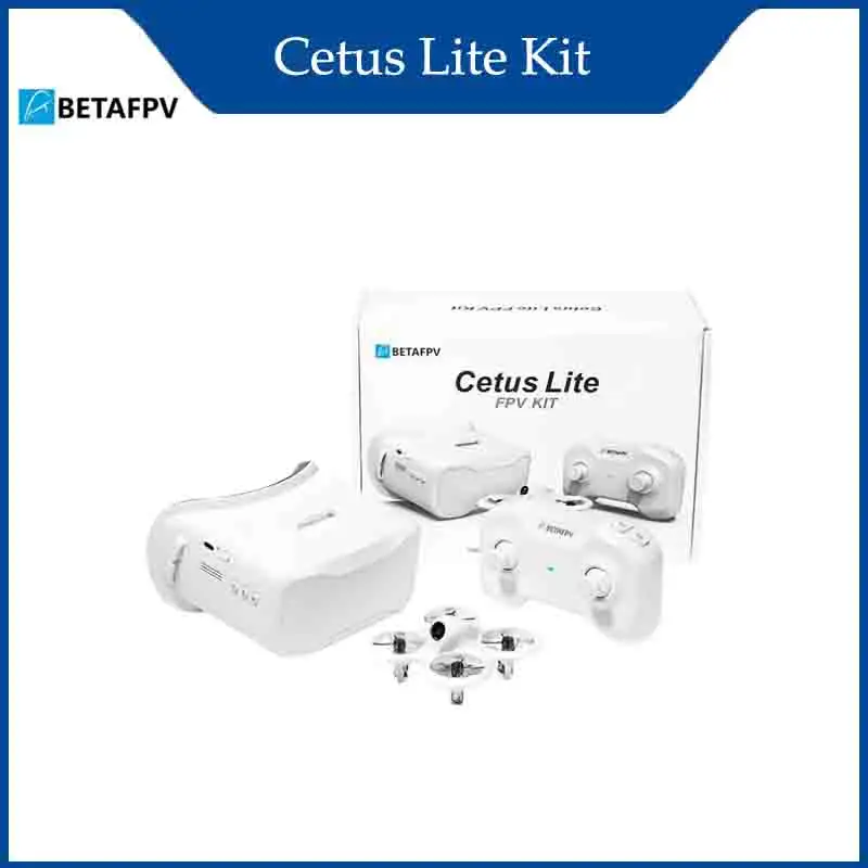

BETAFPV Cetus Lite Kit / FPV Kit RC Quadcpoter 716-19000KV Brushed Motor 25mW VTX with BT2.0 300mAh 1S 75C Battery RC