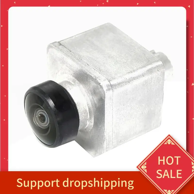 B44C For Dodge Compatible 360° Surround Camera New Front Camera 360 Degree Camera 04672970AA For Dodge Rearview Mirror