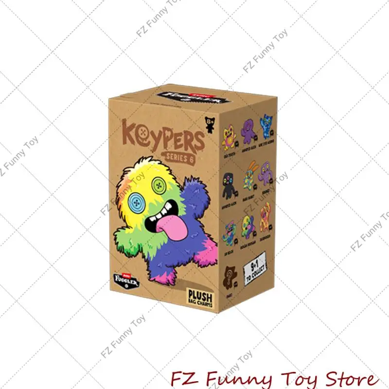 Fuggler Monster Keyper Stofftier Original Neue Fugg Blind Box Plüschtiere Flauschiger Rucksack Weihnachtsdekorationen Puppe Geburtstagsgeschenk