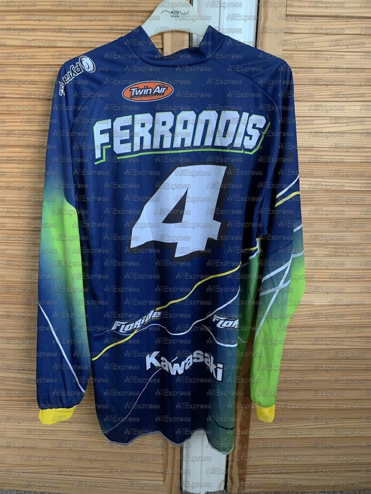 

2025 Kawasaki #4 FERRANDIS Motorcycle Racing Team Long Sleeve T-shirt for Men Women Spring Autumn Sports Tee Shirt Clothing Tops