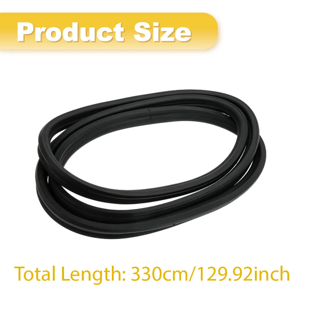 For Honda Accord 2006-2007 Car Rubber Rear Trunk Weatherstrip Seal Sealing Strip 4865-SDA-A10, 74865-SDC-A20