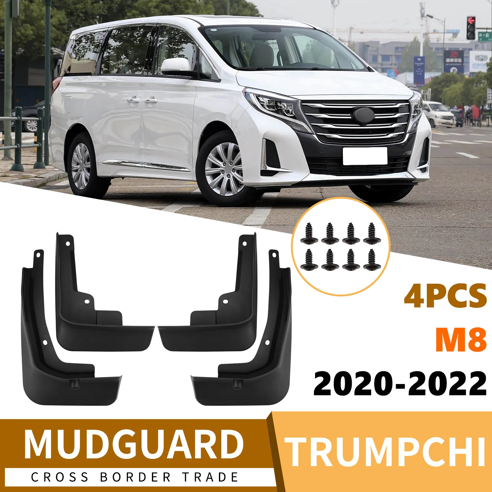 For Trumpchi M8 2020-2022 car tire fender skin modification car accessories fender flares mud flaps