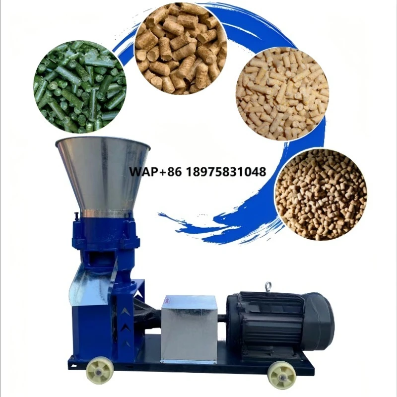

High Productivity Animal Feed Pellet Machine 700Kg/h Capacity Electric Tractor Driven for Chicken Pig Fish Feed