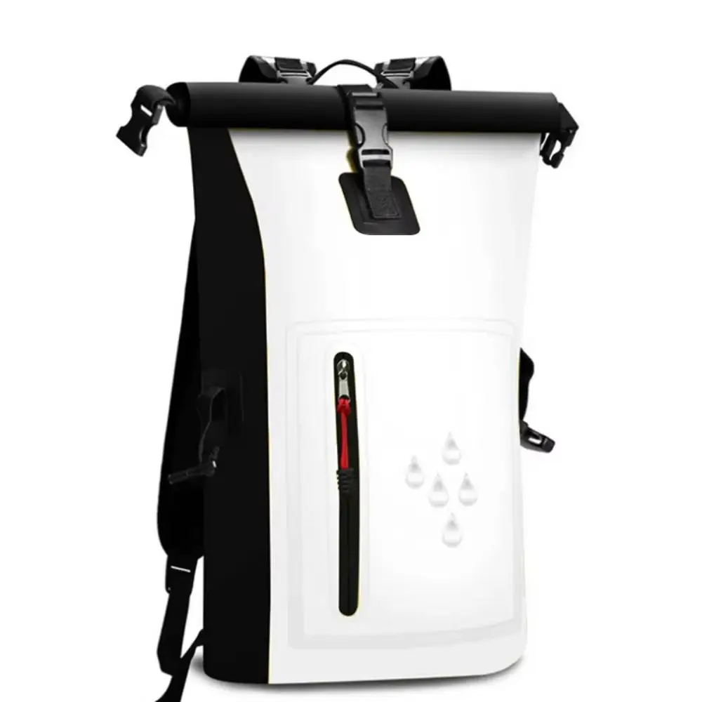 25L Waterproof Drift Bag IPX6 Rating Large Capacity Swimming Backpack Foldable Multi-Purpose Waterproof Bucket Bag
