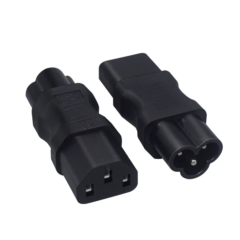 Meihua Public Head to Product Letter Head IEC320 C6 to C13 Conversion Plug and Socket Server Power Converter Adapter