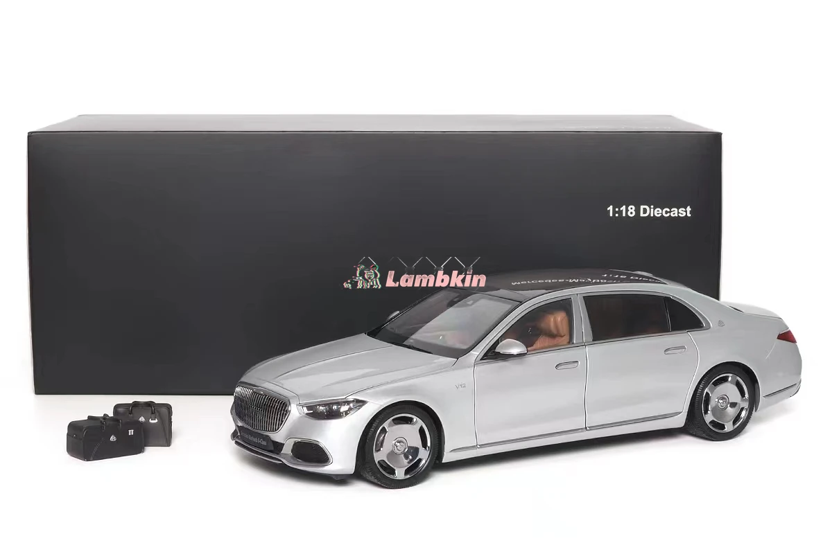 Almost Real 1:18 benz-s650 maybach S-Class S650 S680 W223 2021 Model Cars Collectible Out-of-print Old Cars Gifts Miniature