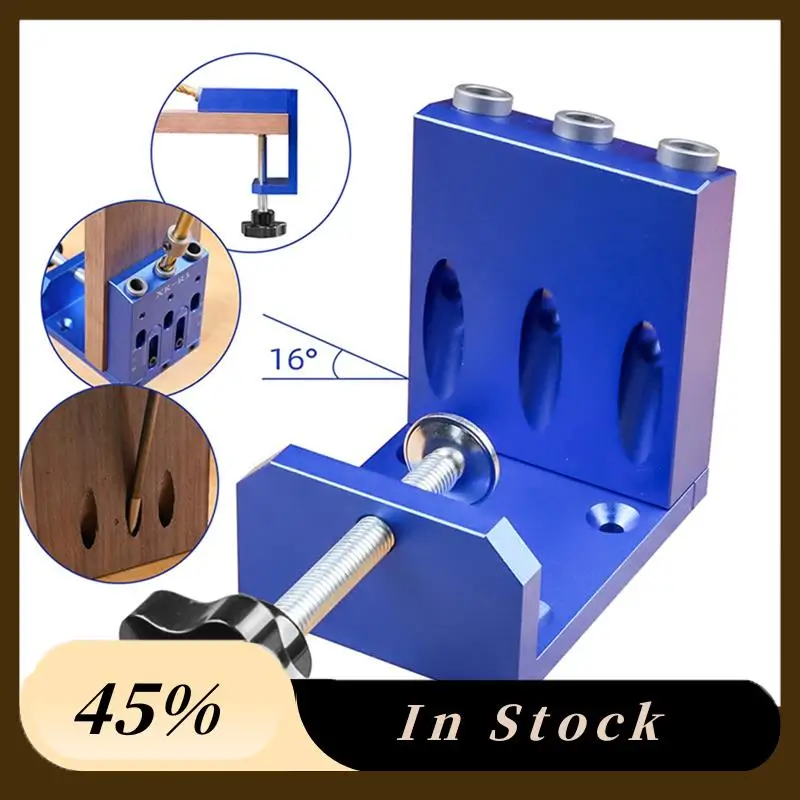 A70U Neue Einstellbare Tasche Loch Jig Diagonal Loch Holzbearbeitung Möbel Anschluss Holzbearbeitung Werkzeug Diagonal Loch Locator