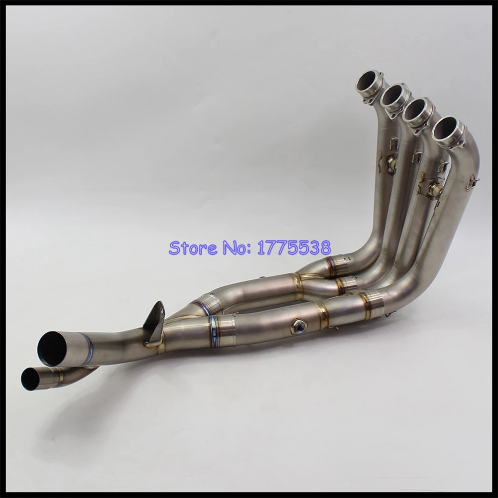 Titanium Alloy for BMW S1000R 17-20 S1000XR 15-19 Motorcycle Exhaust System Muffler Pot Escape Moto Header Connector Front Pipe