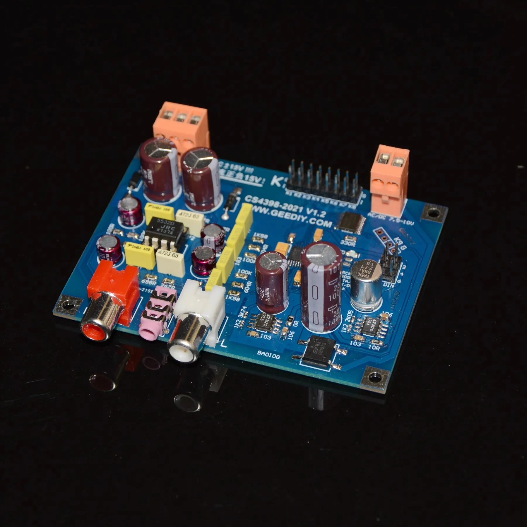 Dekoder DAC CS4398 Soft Edition 2021 I2S 24bit 192K Obsługa DSD64/128