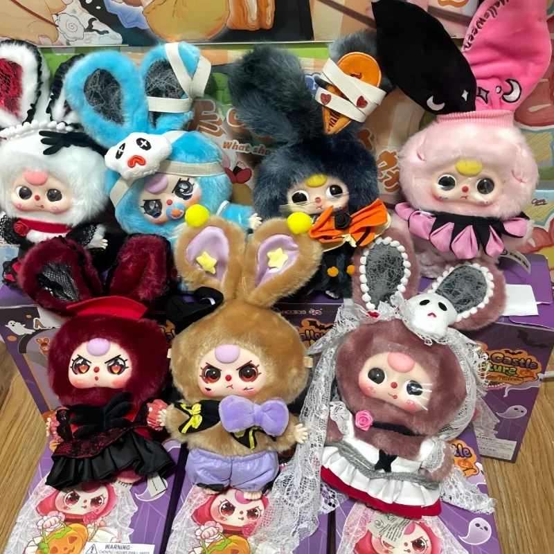 

In Stock Original Baby Three Halloween Castle Adventure Blind Box Cute Gift Trendy Play Collection Toy Gift Halloween Christmas