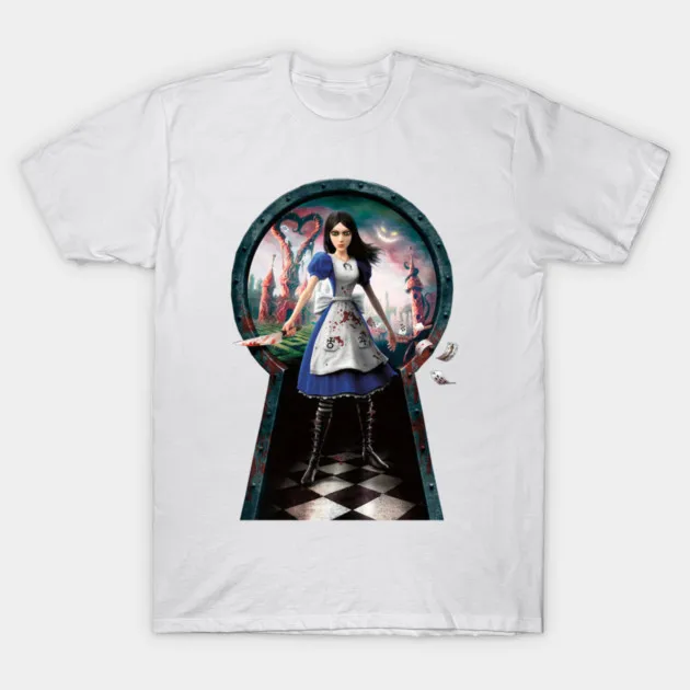 Alice Madness Returns T shirt Suitable for all seasons Oversized Unisex personality Clothes hot product Classic Streetwear tees