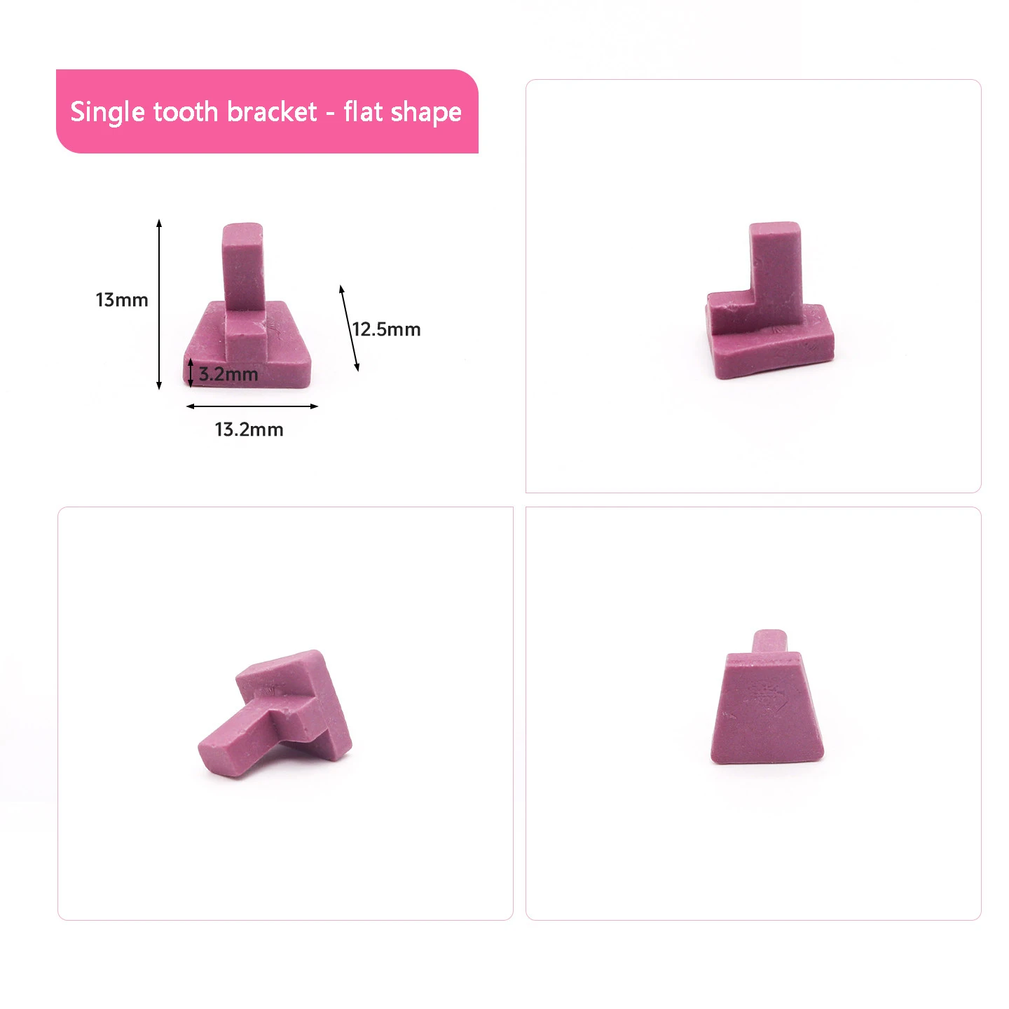 

Single Unit Dental Burning Rack Refractory Ceramic Peg Point Flat Flower Hole Style Dental Lab Porcelain Furnace Accessory