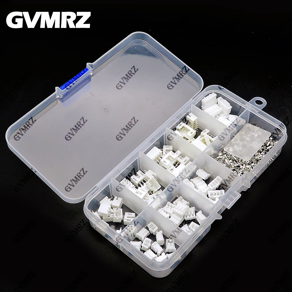 230PCS/lot PH2.0 2p 3p 4p 5 pin 2.0mm Pitch Terminal Kit Housing Pin Header JST Connector Wire Adaptor PH Kits for 3D printer