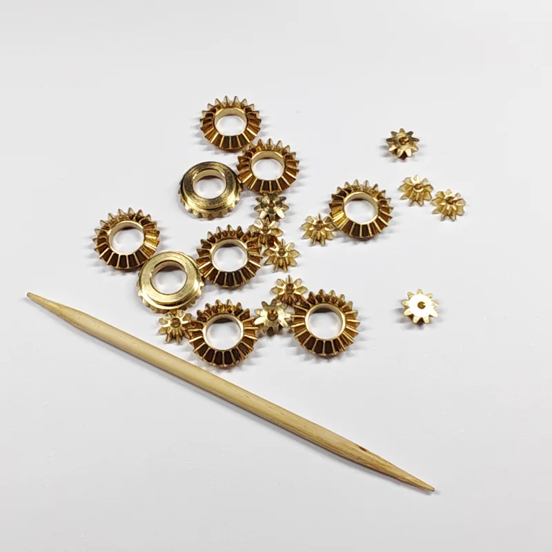 

90-Degree Reduction Drive DIY Micro Model Car Precision Brass Bevel Gear 0.5M 9/19 Teeth
