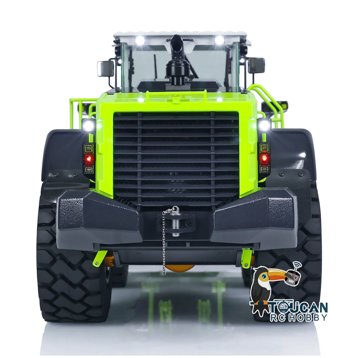 JDModel 1/14 Metal RC Hydraulic Loader ZW370 RTR Remote Control Earth Mover Construction Vehicle Cars Outdoor Toys for Boys