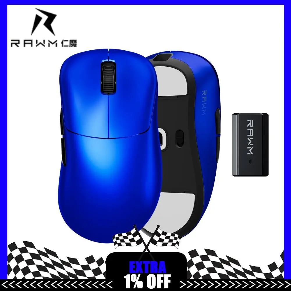 

Мышь Rawm Er21Pro, 2 режима, проводная, 2,4 г, 8 К, частота заката, датчик Paw3950, Nordic52840, легкая, 49 г, эргономичные игровые мыши, подарки