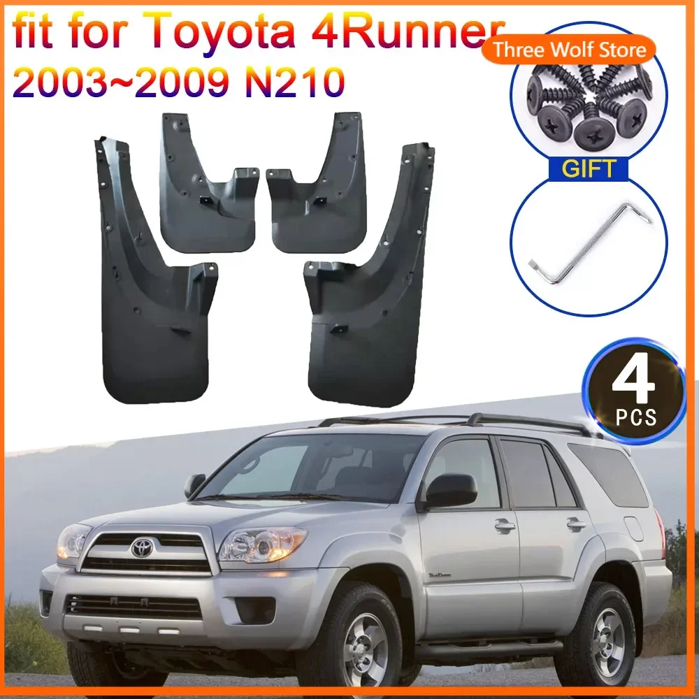 

for Toyota 4Runner 2003 2004 2005 2006 2007 2008 2009 N21 Mudguards Fender Flare Rear Mud Flaps Guard Splash Fenders Accessories