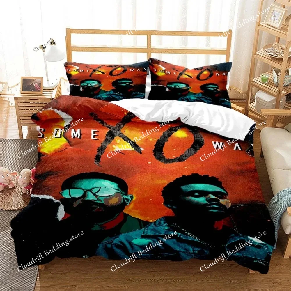 

Die Weeknd Fashion Pop Singer 3D Printed Bedding Queen Bedding Set Customized King Size Bedding Set Soft Quilt Cover