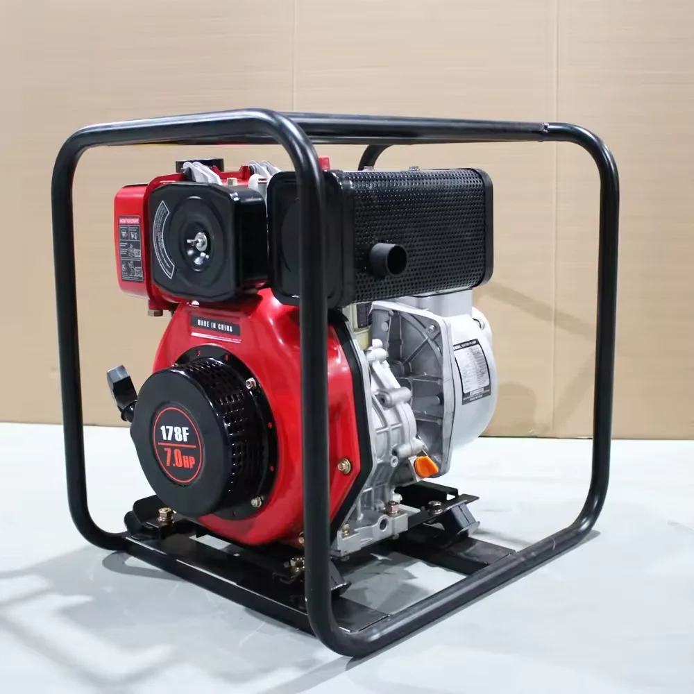 

20253Inch Diesel Water Pump Four Stroke Engine High Pressure Centrifugal Pump for Agricultural Irrigation