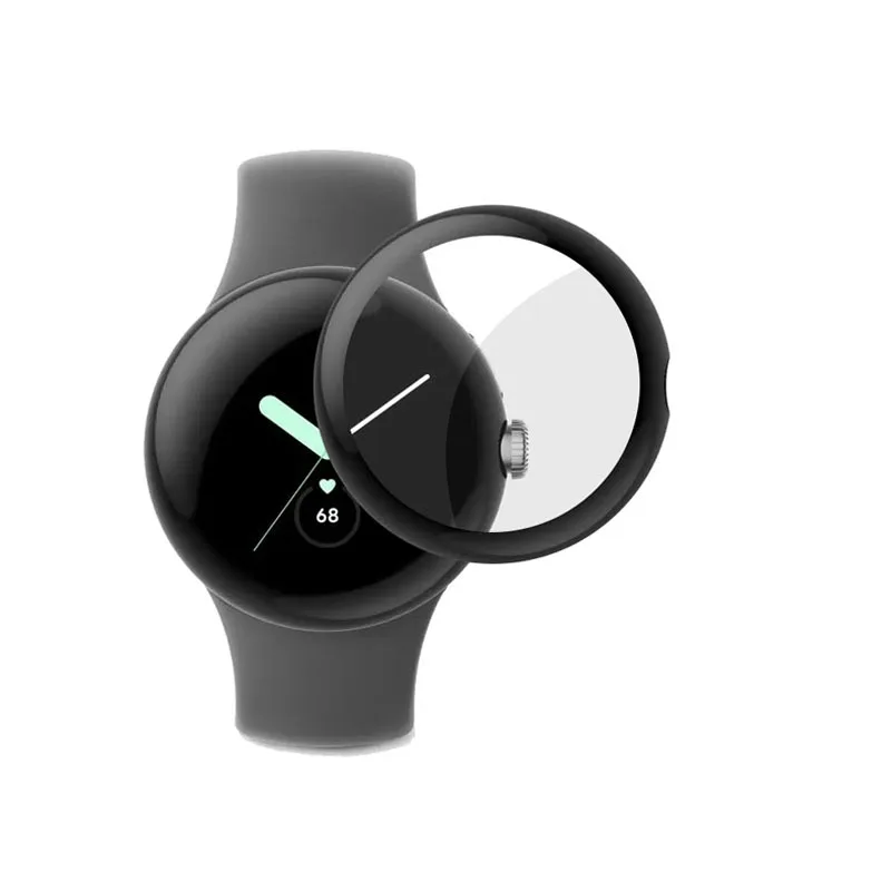 3D Curved Soft Edge Protective Film Full Cover For Google Pixel Watch 3/2/1 45mm 41mm Display Screen Protector Smart Accessories