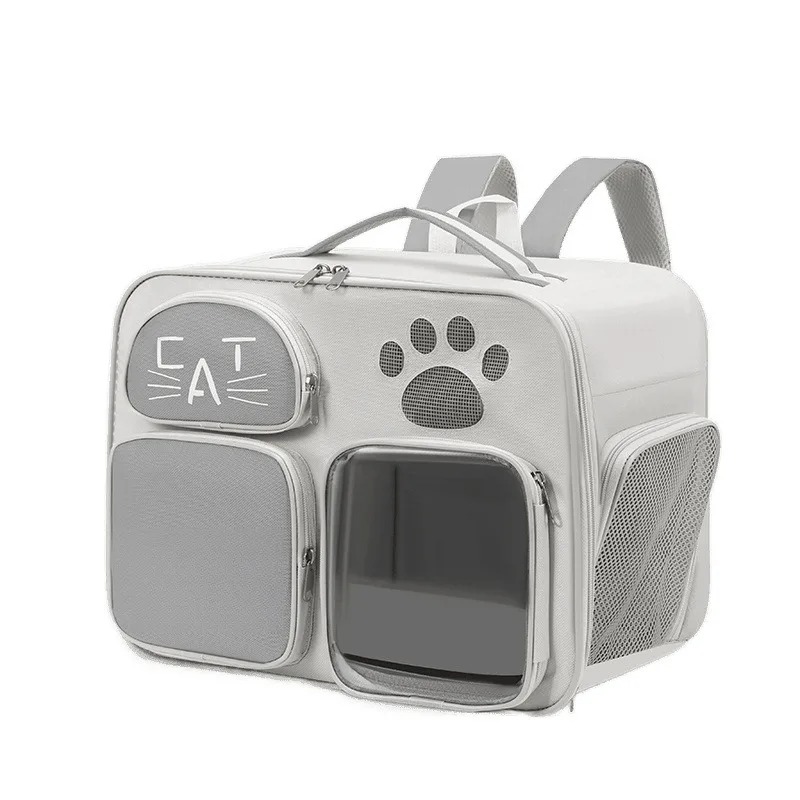 

Large capacity pet bag Outdoor backpack cat bag travel bag Portable shoulder sling handbag airline approved pet supplies