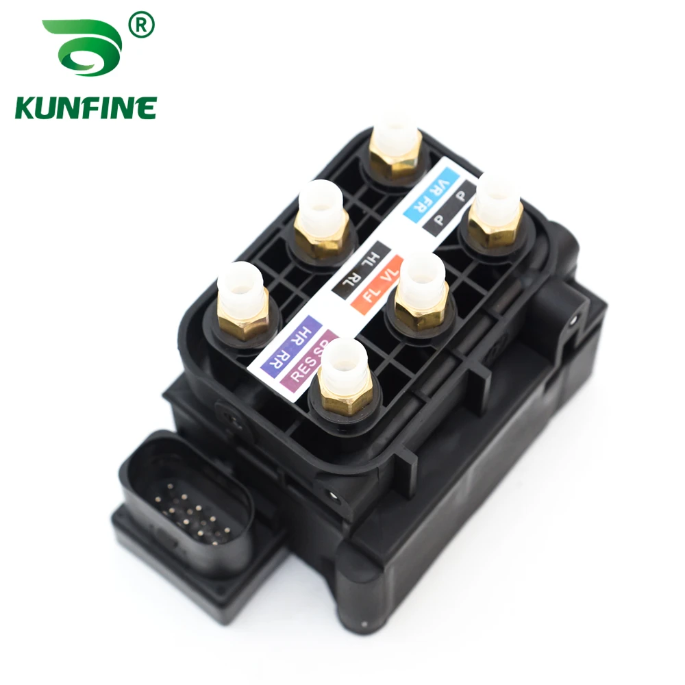 Air Suspension Control Valve Block Air Supply For Audi A6 C6 4F 2004-2011 OEM No. 4F0616013 4F0616005E 4F0616005F