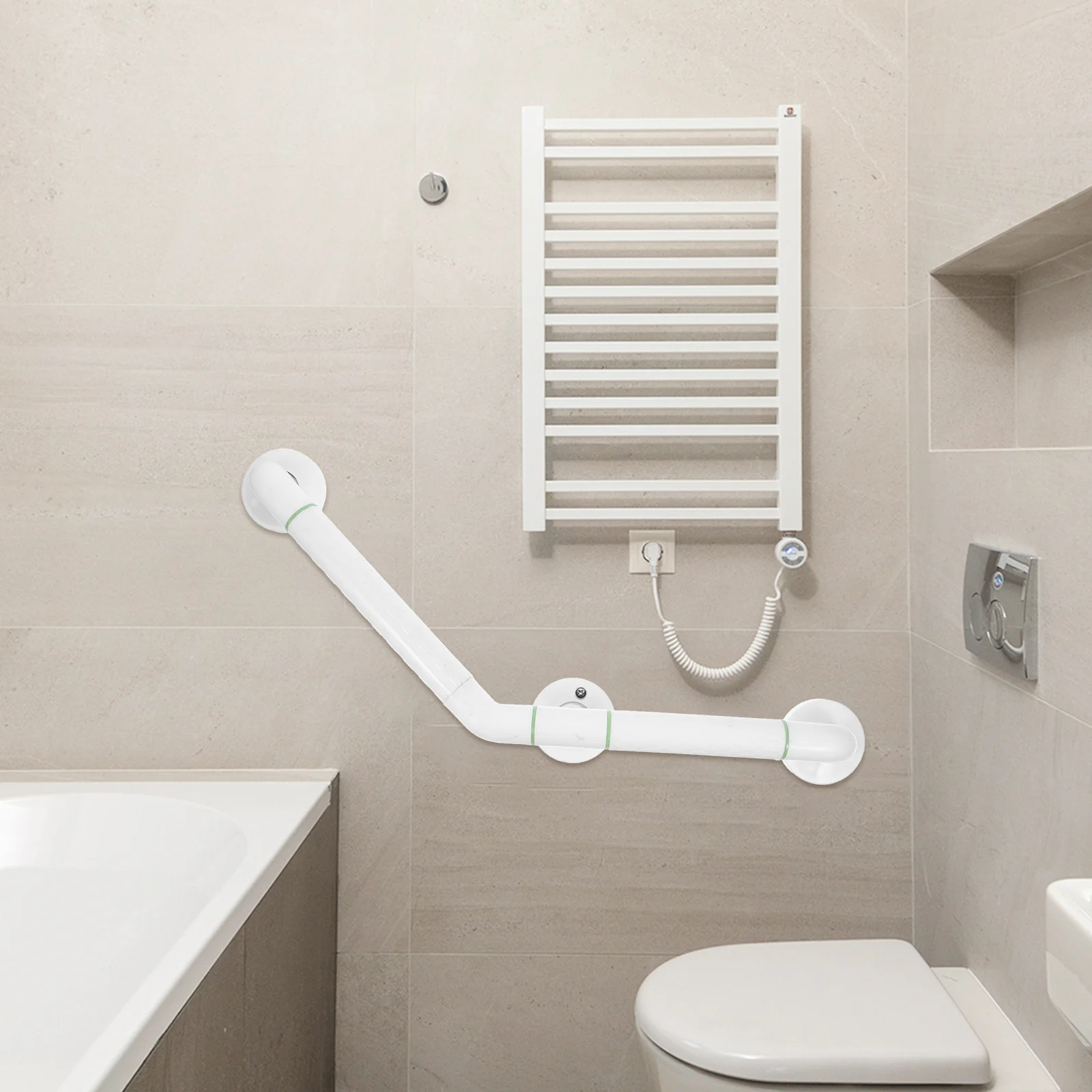 

Safety Handrail Stainless Steel Bathroom Grab Bar Thickened Non-Slip Shower Handle For Elderly Disabled Pregnant Bathtub