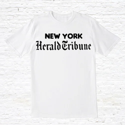 

New York Herald T-Shirt. A Bout De Souffle