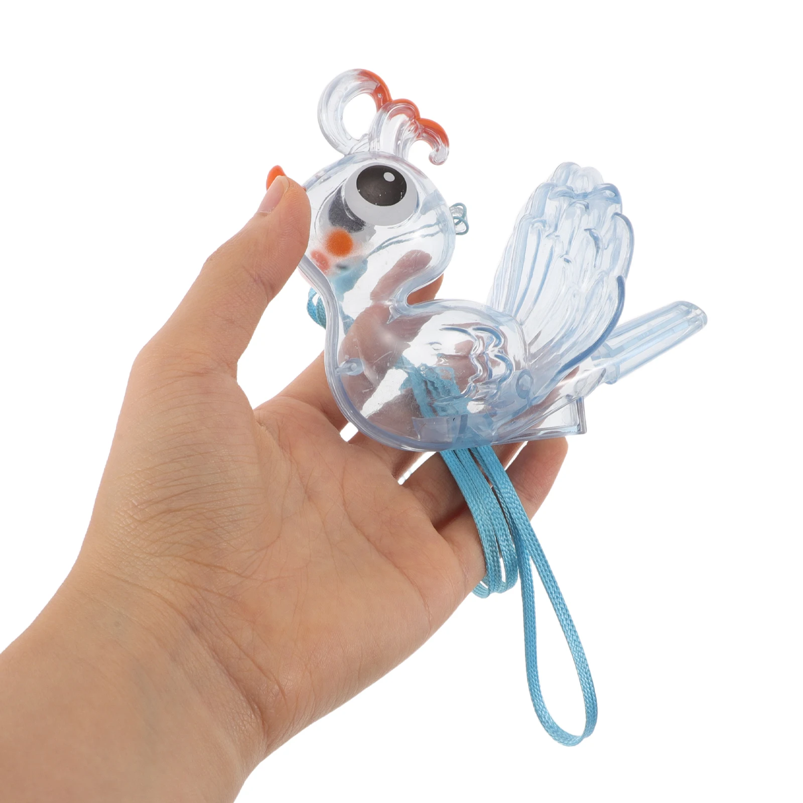 Sifflet d'oiseau de dessin animé coloré, 3 pièces, Instruments de musique pour enfants, amusant en plein air, sifflet d'eau pour enfants