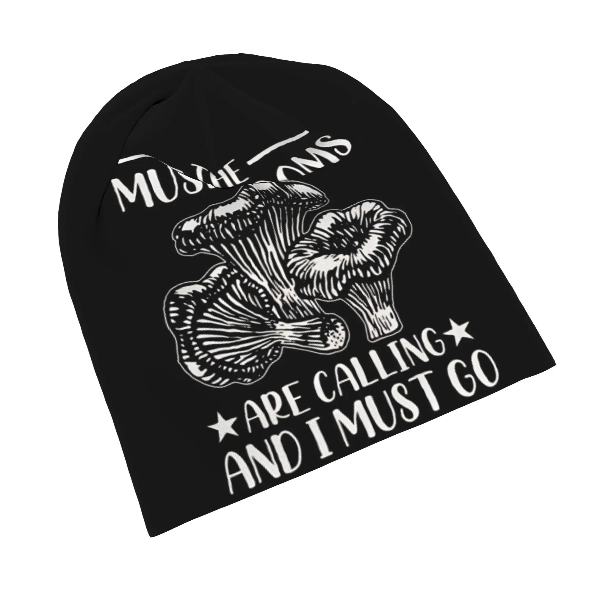 Mushrooms Are Calling Beanie Cap for Men Women Streetwear  Beanies Hat for Hiking