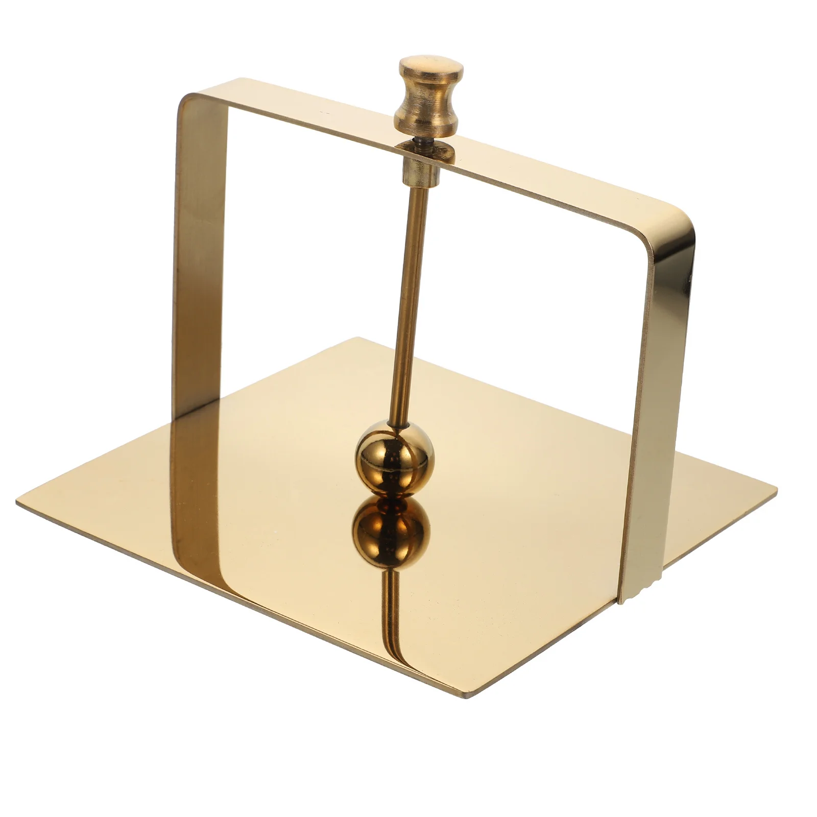 

1Pcs Creative Napkin Holder Stainless Steel Tissue Rack Home Supply Decorative Desktop Organizer Napkin Holder