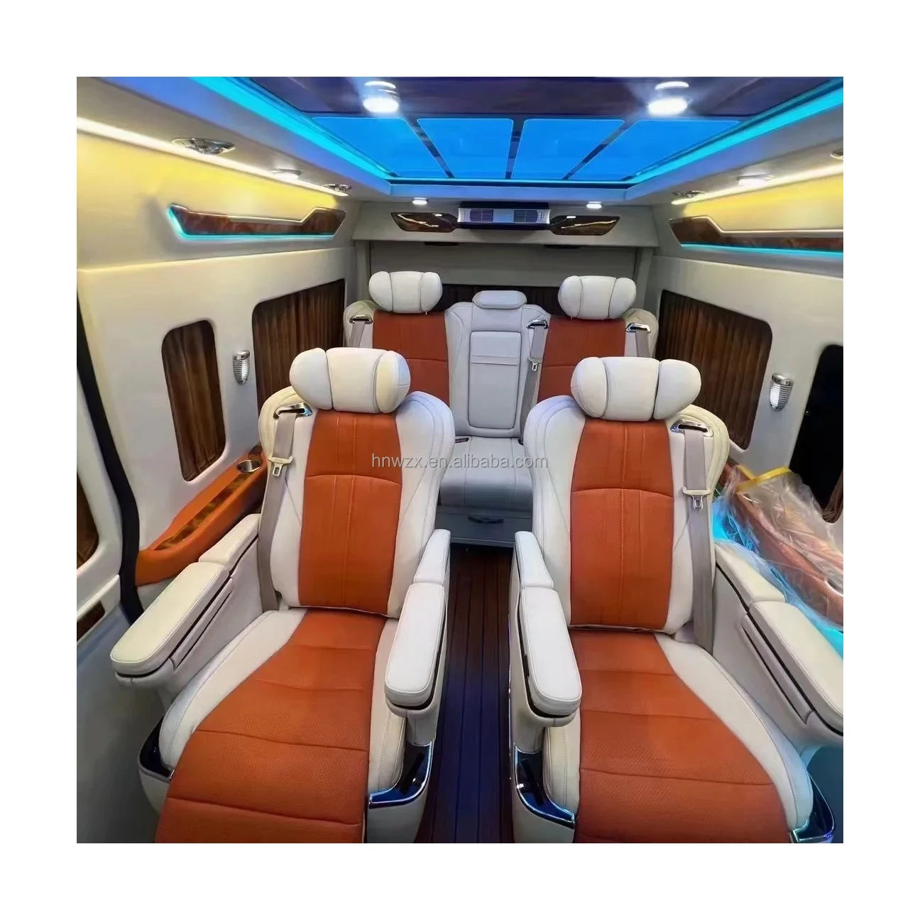 7 مقاعد Sprinter Modified luxu ry مع مقاعد كهربائية، ملحقات داخلية، مجموعة كاملة #1