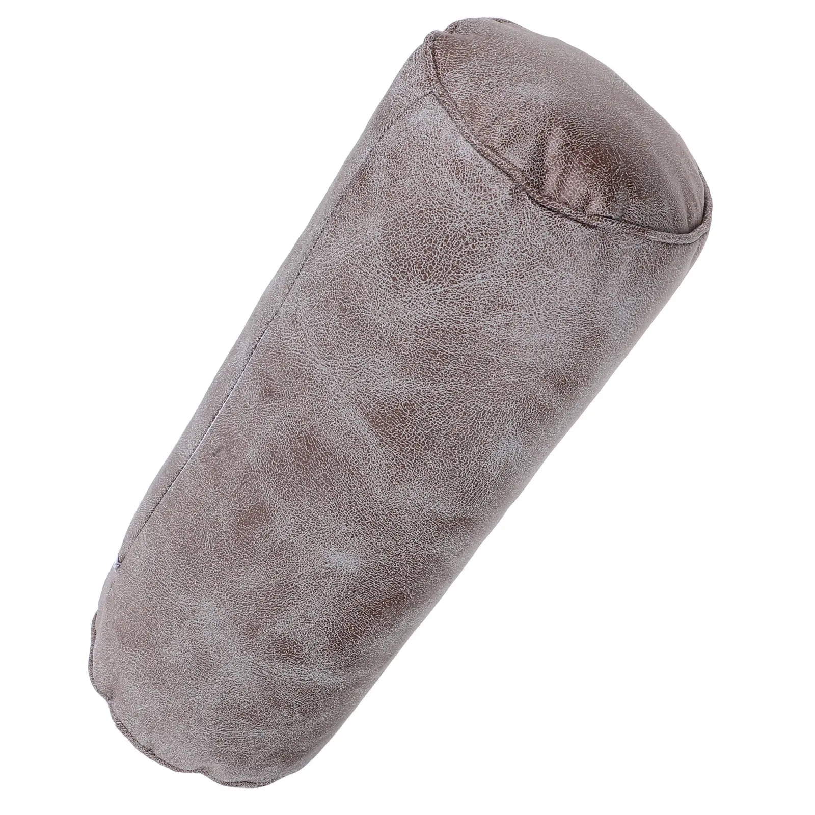 

Универсальная серо-коричневая подушка для ног и шеи из технологичной ткани для дома, офиса, спа-салона – снимает стресс и напряжение в области ног, шеи и поясницы.