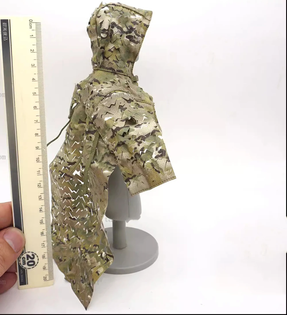 1/6 Easy&Simple ES 26063 US. 10th SFG Special Force Group Mini Toys Model CAMO Long Coat Cloak Not Real For 12\
