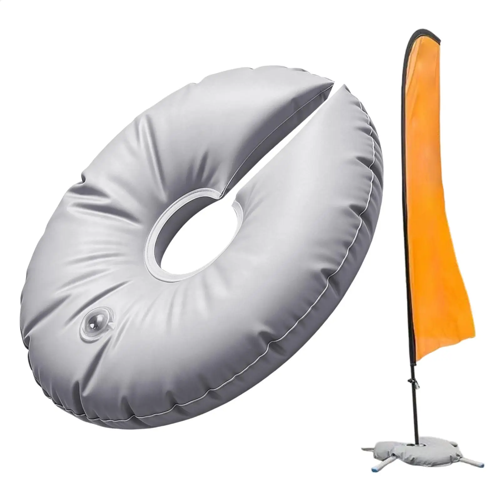 Umbrella Base U Filling Water Weight Bag Flag Stand Umbrella Filled Holder Parasol Water Injections Bag For Outdoor Leisure