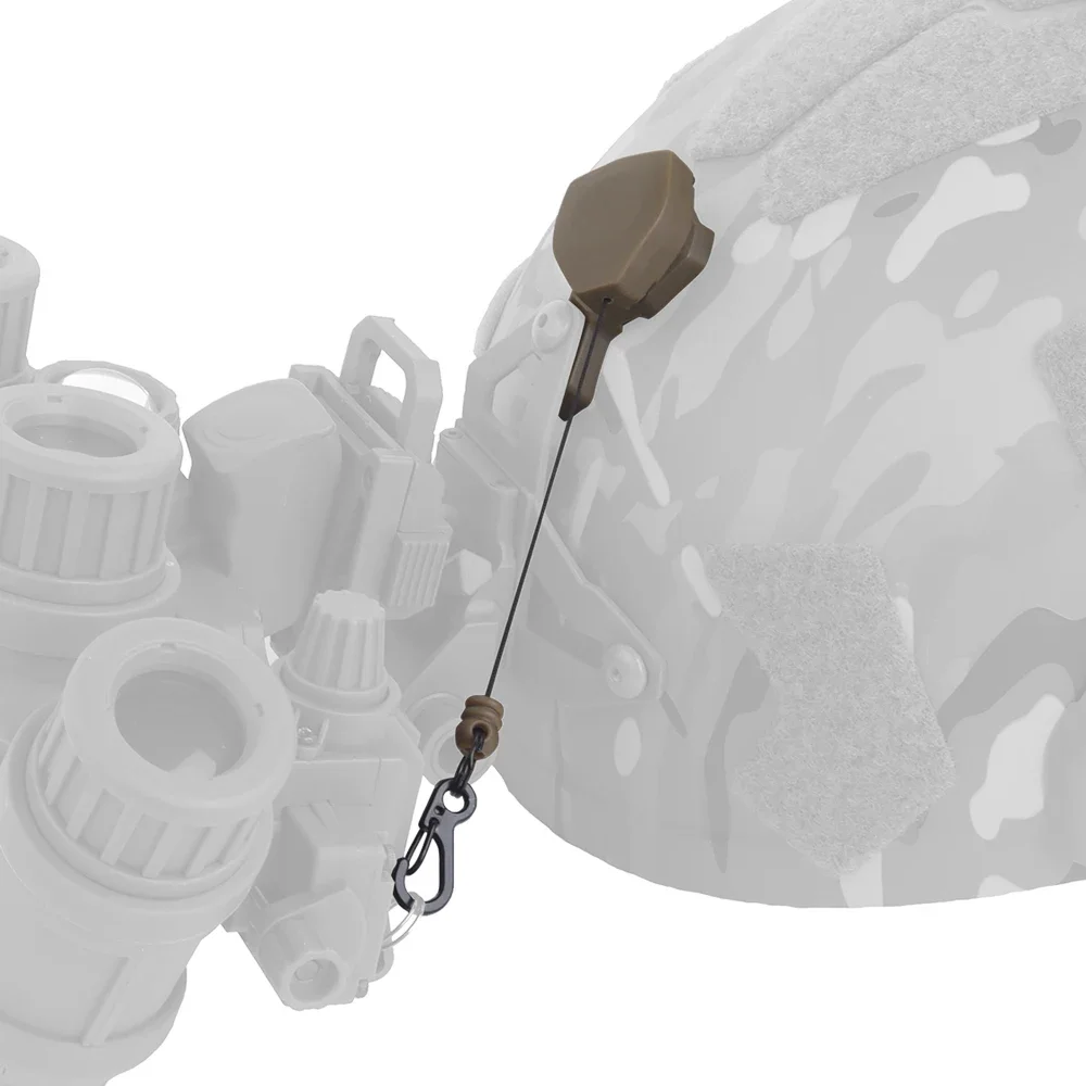 L4G69 NVG Mount Lanyard Night Vision Tactical Gear Prevent Detachment Rope Paintball Helmet Accessories