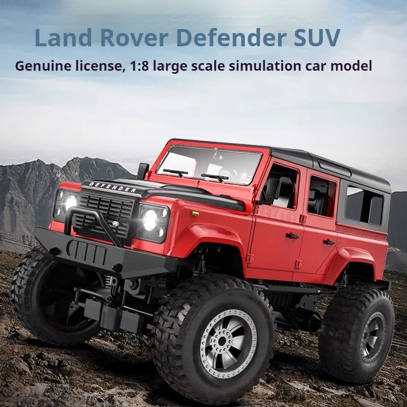 

Doublee Land Rover Defender 1:8 D110 автомобиль с дистанционным управлением RC4WD внедорожный альпинистский автомобиль зарядка игрушечный автомобиль подарок на день рождения для мальчика