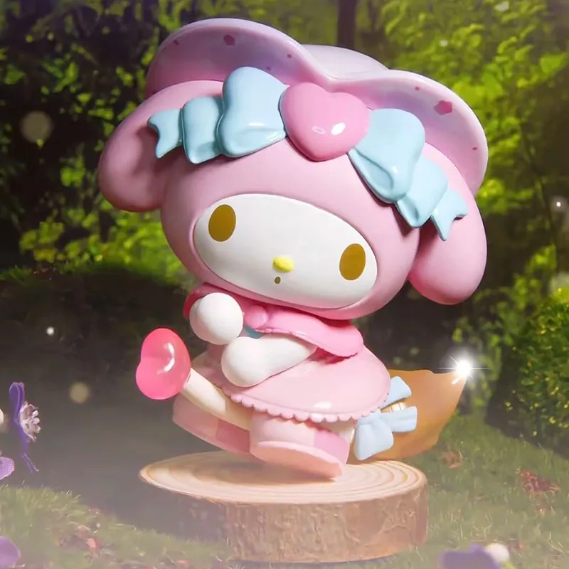 

Sanrio Magic Story Collection Blind Box Hello Kitty Kuromi Cinnamoroll Cute Figure Kawaii Desk Decor Collectible Doll