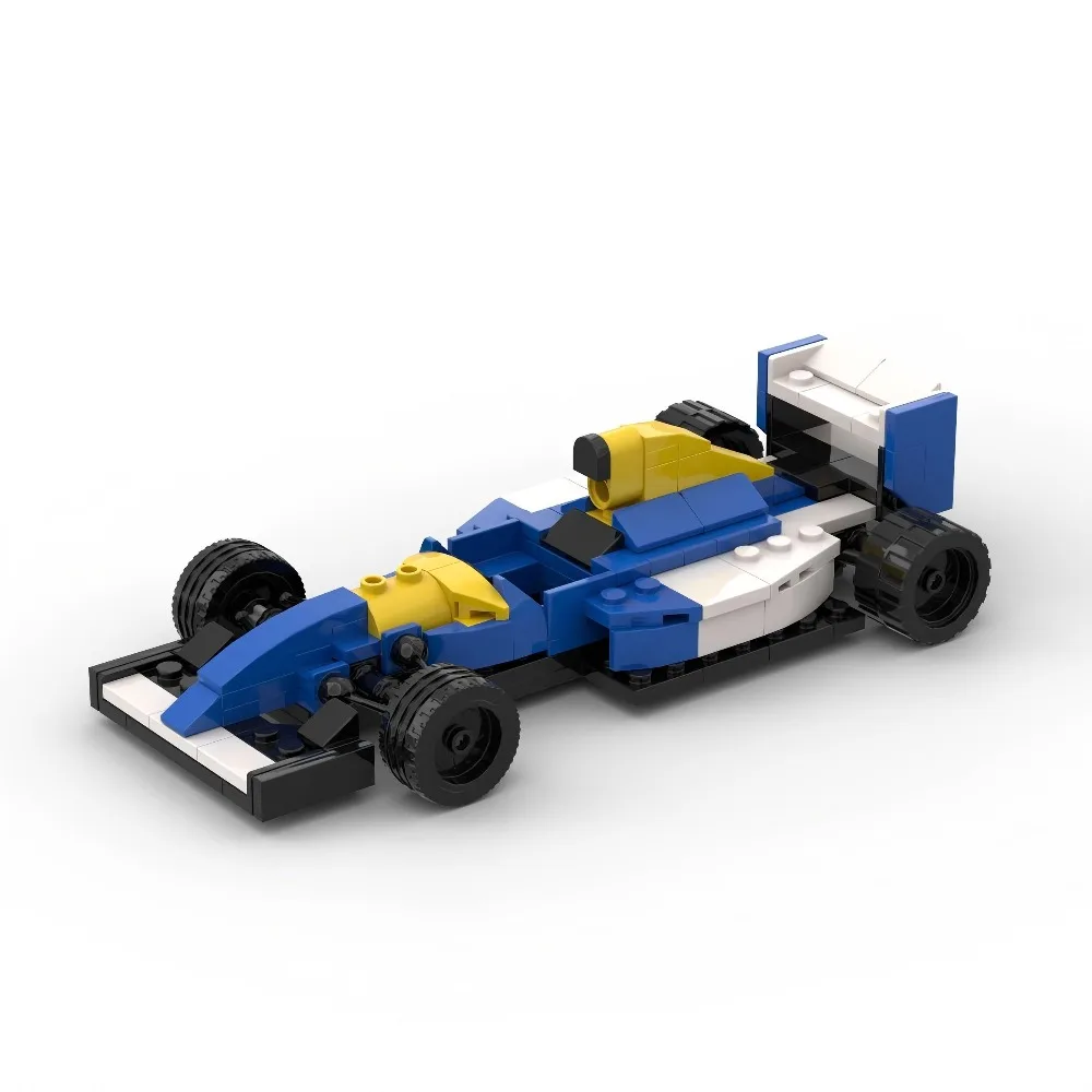 

MOC 188 шт. FW-14B Formula Racing Строительные блоки Скорость сборки ​ ​ Чемпион Трек Классический автомобиль Кирпичные игрушки Праздничный подарок
