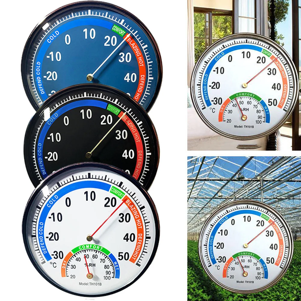 Thermohygrometer Indoor Thermometer Hygrometer Large Display Two-in-one Analog Humidity Sensor Thermometer