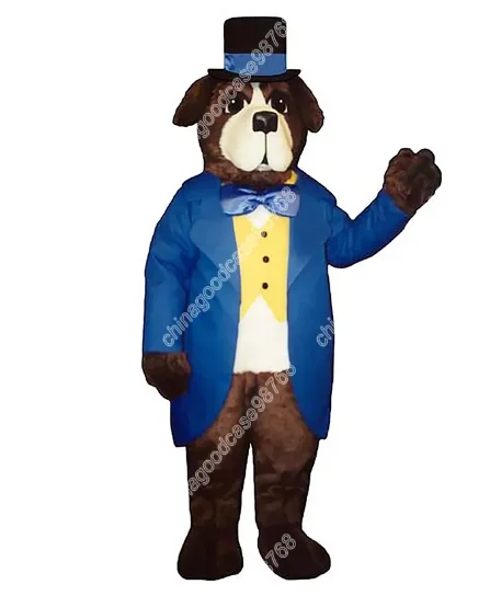 New Adult Hot Sale LOVE Cartoon Cute STANLEY BERNARD Mascot Costume Christmas Fancy Dress Halloween Mascot Costume Free Ship