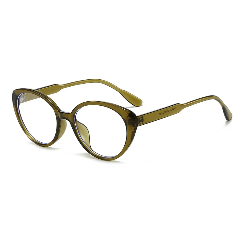 

Retro cat-eye style fashionable anti-blue-light glasses for ladies as daily decorative eyewear frames