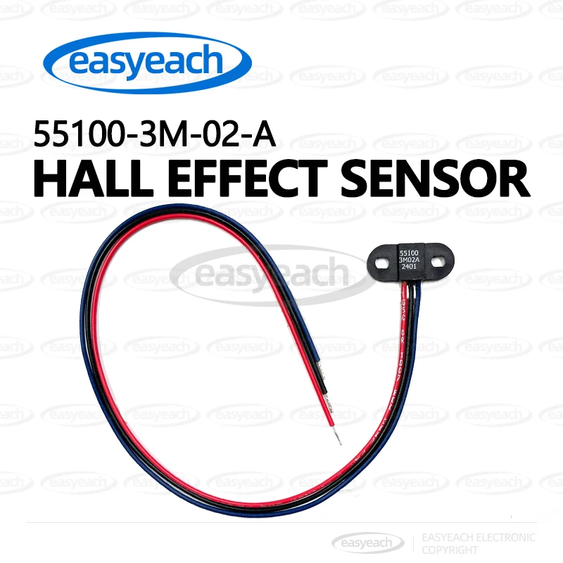 Littelfuse 55100-3M-02-A sensor Hall sensor 55100 Hall effect switch Cable length 300mm