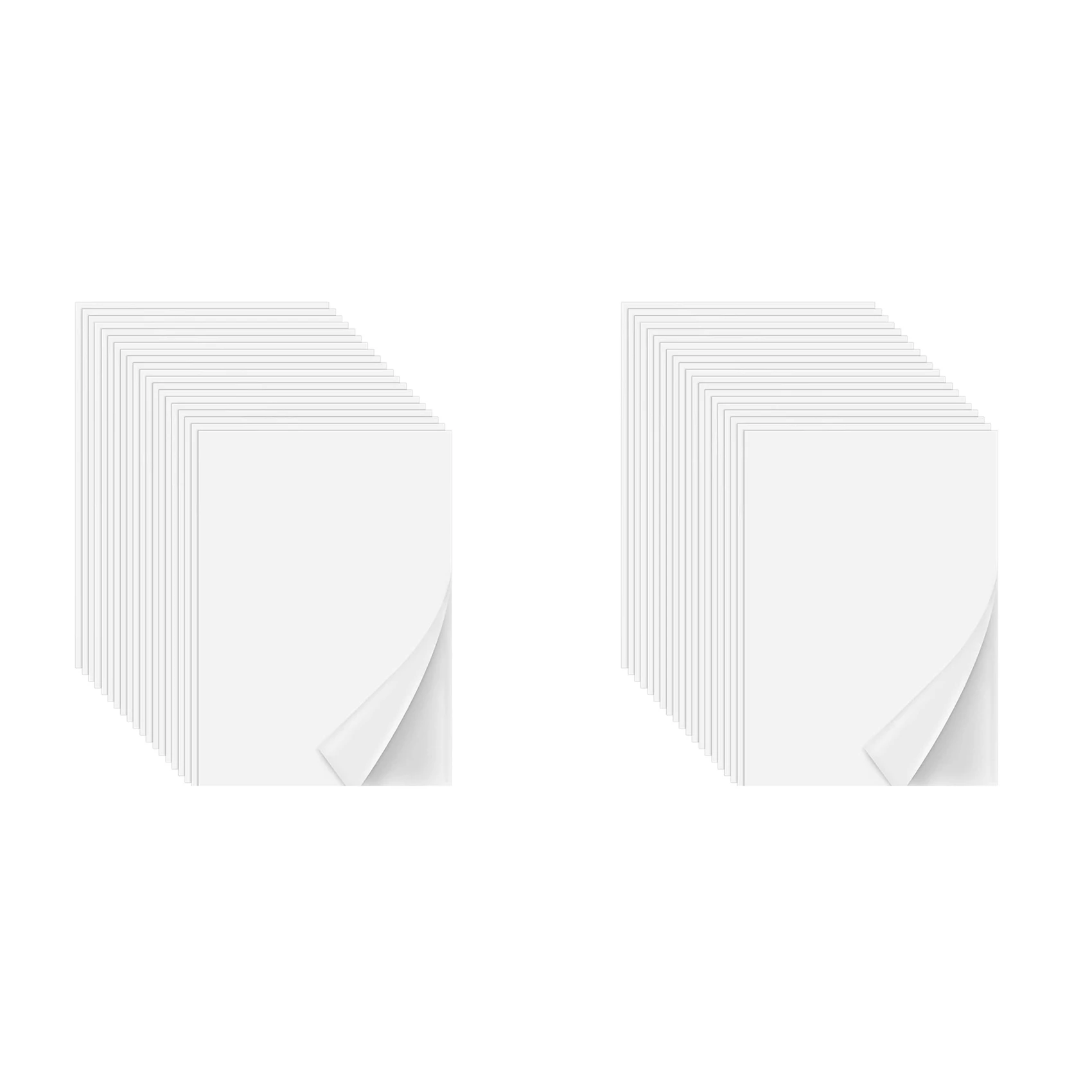 

Клеевые листы A25I для термопрессования, 40 шт., двусторонние термоклеевые листы для ткани, клеевые листы формата А4, термоклеевой материал для прокладок